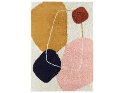 Tapis Shaggy AQUA Motif Abstrait