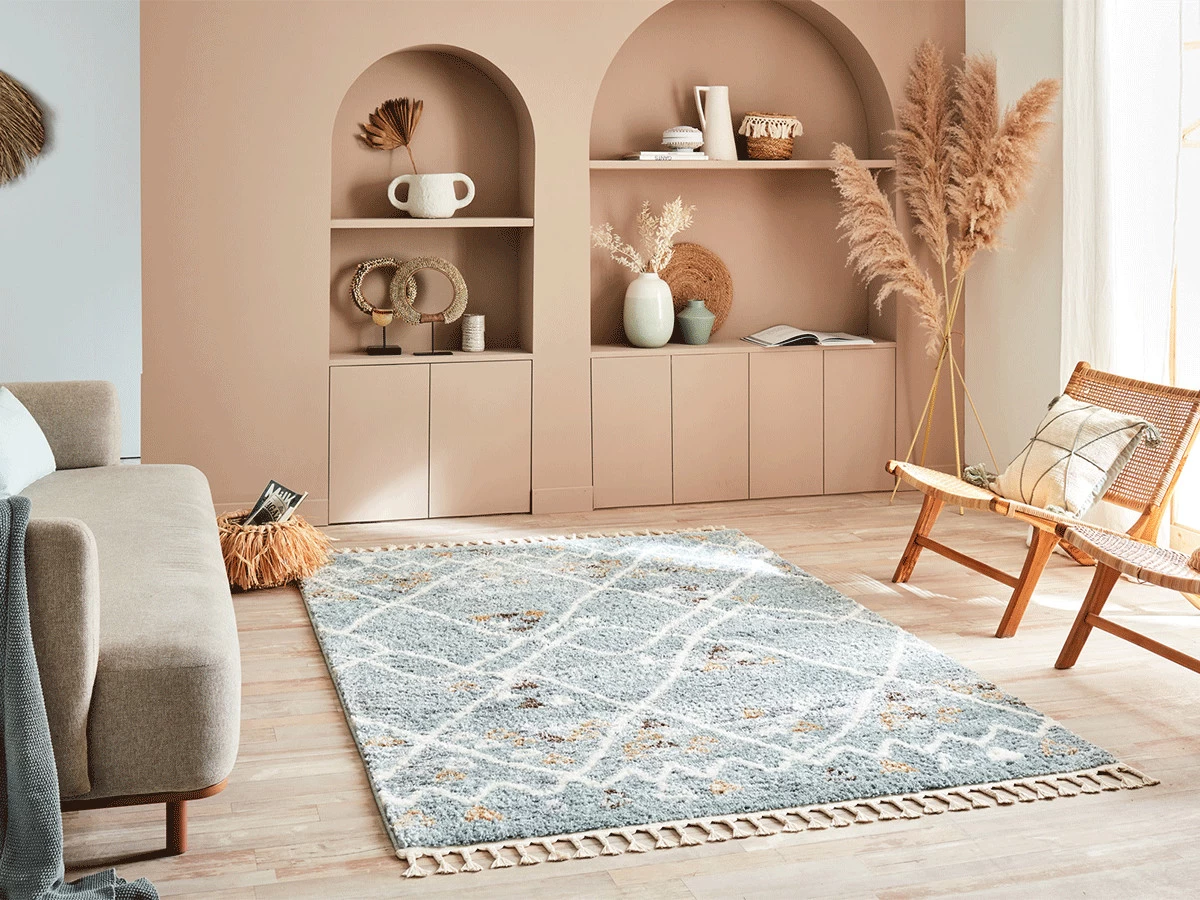 Tapis Shaggy DENA Motif Berbère 4 Tapis Shaggy DENA Motif Berbère – Image 2