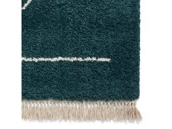 Tapis Shaggy ELEA Motif Graphique -Velvet Magasin tapis shaggy elea motif graphique 4