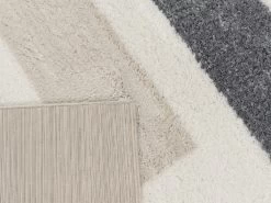 Tapis Shaggy LAEILA Motif Graphique -Velvet Magasin tapis shaggy laeila motif graphique 2