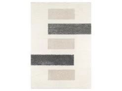 Tapis Shaggy LAEILA Motif Graphique