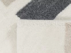 Tapis Shaggy LAEILA Motif Graphique -Velvet Magasin tapis shaggy laeila motif graphique 3