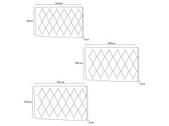 Tête De Lit COLETTE Tissu Texturé Avec Lin 7 Tête De Lit COLETTE Tissu Texturé Avec Lin -Velvet Magasin tete de lit colette tissu texture avec lin 2